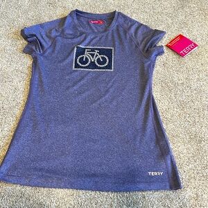 Terry bicycle tee